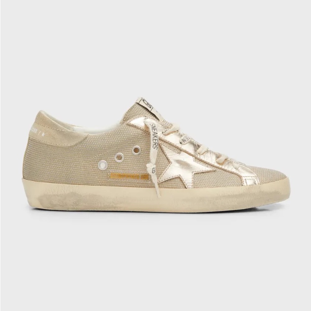 Golden Goose Superstar Sneaker Gold Platinum